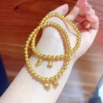 Custom Gold Bracelet for Women, French Niche Design, Elegant Luxury Bangle, Minimalist High-End Jewelry Gift